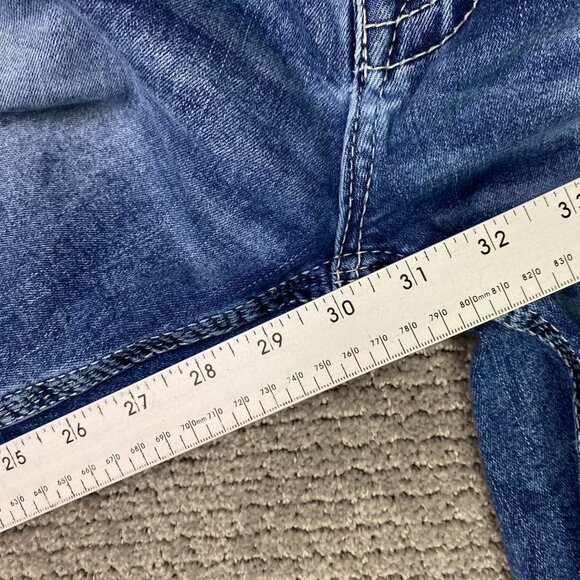 BKE Jake Bootleg Jeans Men's 36R Measures 34 x 30 Blue Stretch Denim Bootcut - Picture 14 of 14